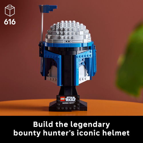 Kit De Modelos: Capacete Lego Star Wars Jango Fett 75408 Par