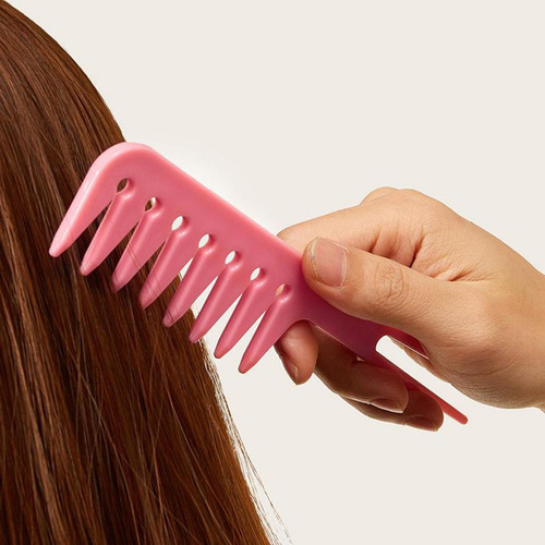 Fantail Compact Styling Pente De Dentes Largos Pente De
