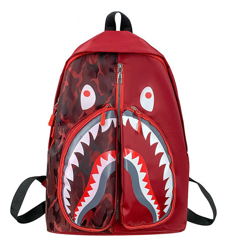 Nuevo Bolso De Hombro Shark, Bolso Para Estudiantes