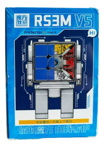 Cubo Magnético Moyu Rs3m V5 3x3x3 Con Robot