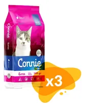 Comprar Alimento Para Gatos Connie 500grs Pack X3 Uni. Suchina Sa
