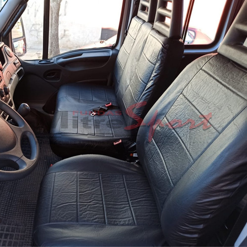 Fundas Cubre Asientos Cuerina Acolch.-daily Iveco- C/simple