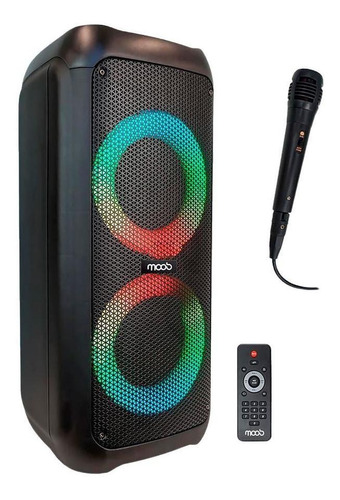 Alto Falante Portátil Bt Moob Urban- 60w Rms 400w Pmpo