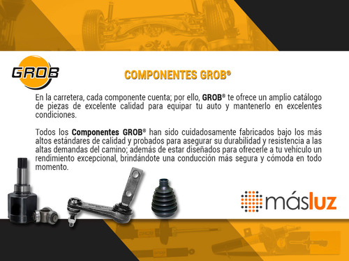 2- Bases Amortiguador Delanteras Rav4 2006/2008 Grob
