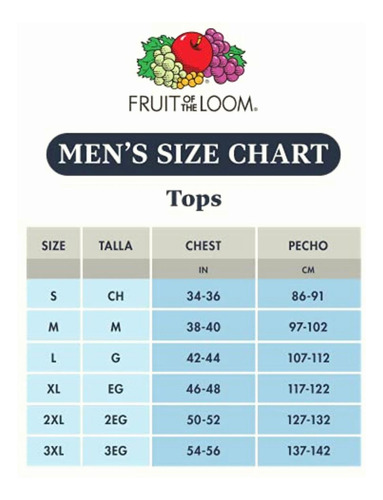Fruit Of The Loom Eversoft Playera De Algodón Para Hombre,