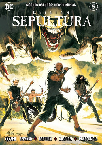 Death Metal 5 (Edición Sepultura), De Snyder. Editorial Ovni Press, Tapa Blanda En Español, 2021
