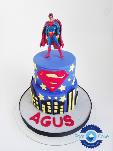 Torta Artesanal Cumpleaños Personalizadas Superman