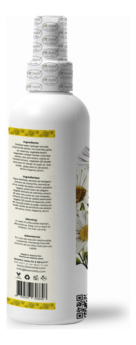 Spray Loción Aclarante Para Cabello Con Miel Manzanilla Limón Q10 Y Argán 250ml Biomix Health & Beauty