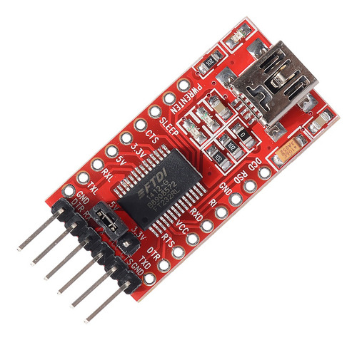 Usb Ttl Ft232rl Ftdi Módulo Convertidor Adaptador Serial P