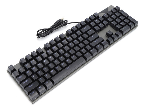 Teclado Mecânico Wired Gaming Backlight Ultrafino Usb