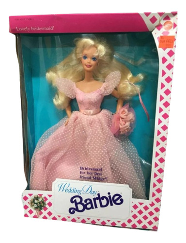 Barbie Antiga Madrinha Casamento Midge Wedding Day 1990 80