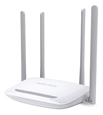 Imagen 2 de 7 de Router Wifi Mercusys By Tp Link 300 Mbps 4 Antenas