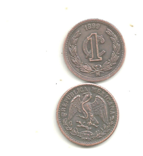 Moneda De 1 Centavo 1899 (reproduccion)