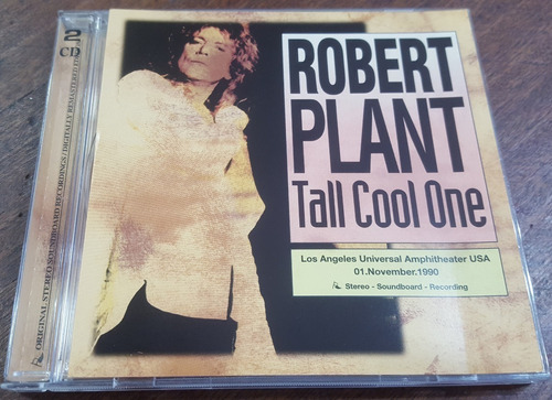 Robert Plant - Tall Cool One 2cd Los Angeles 90 Led Zeppel 