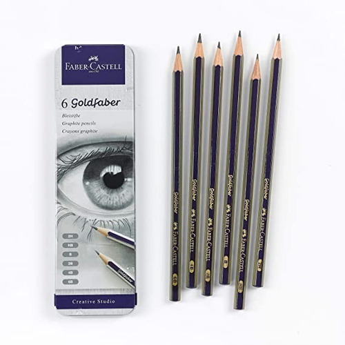 Lapices De Gráfito Faber-castell 6 Unidades