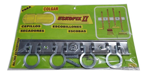 Cuelga Cabos Metal Para Colgar Cepillos Escobas Escobillones