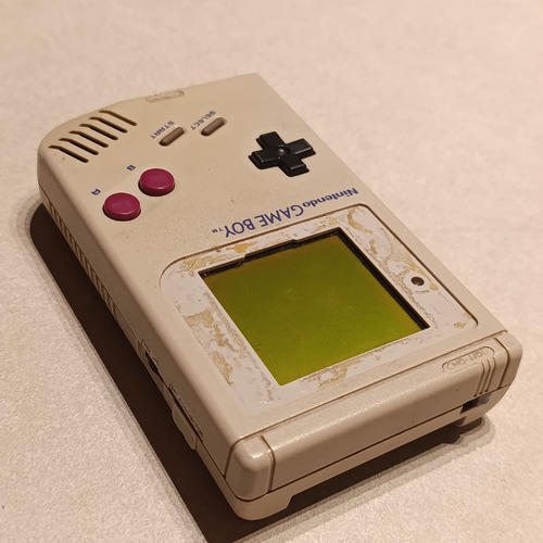 Gb Dmg Consola Nintendo Game Boy Clásica Con Juego Football Gris (Usado)