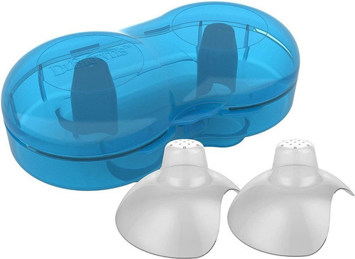 Pezoneras Dr Browns Con Estuche 2 Piezas