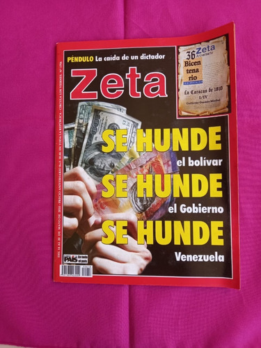 Revista Zeta 1754 - Se Hunde El Bolívar, Gobierno Y Venezuel