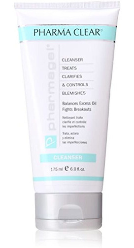 Pharmagel Pharma Clear Cleanser, 6 Onzas Liquidas