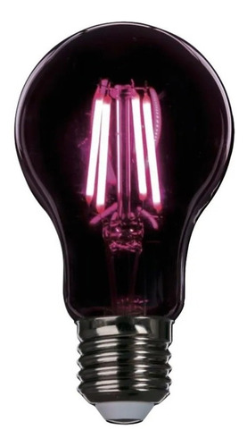 Lampara Led Bulbo A60 6w E27 Growlamp Uv Cultivo Interior