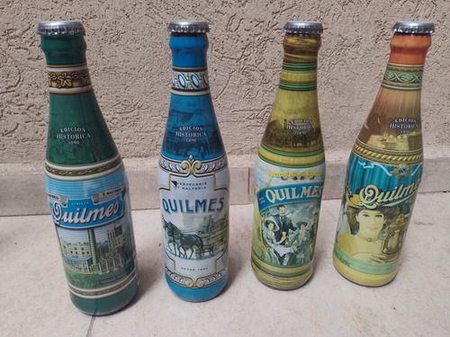 Botellas De Colección Quilmes Edición Histórica 1890 Exc.est