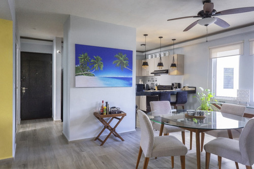 Depto. En Venta Playa Del Carmen Q. Roo De 3 Recamaras Amueblado Full En Residencial Starlight Towers