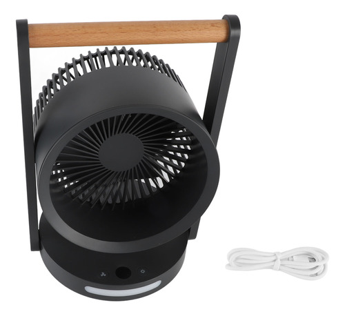 Ventilador De Escritorio Usb Night, Mesa Portátil Silenciosa