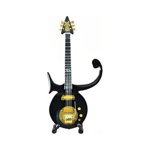 Mini Guitarra Estilo Prince (color Negro)