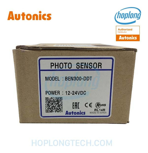 Sensor Fotoeléctrico Autonics Reflex Polarizado Ben-300-ddt