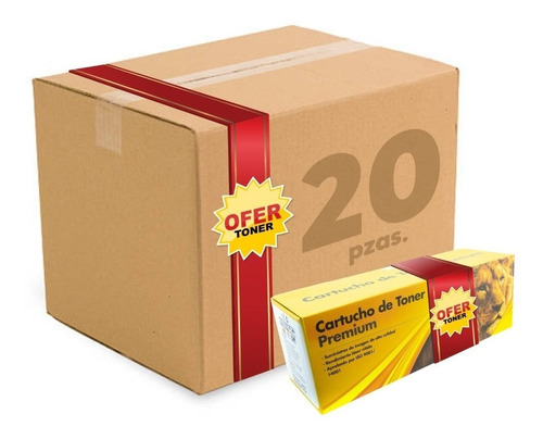Caja 20 Pza Ce411a Toner 305a Compatible Con Cp2025