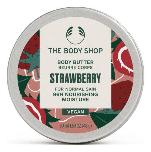 The Body Shop Butter Almond Milk O Strawberry 50 Ml Strawberry