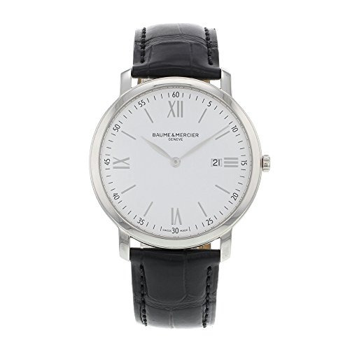 Baume Y Mercier Classima Ejecutivos Blanco Marcado Acero