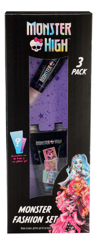 Tripack De Fragancias Para Niñas Monster High Bioscents 3 Pz