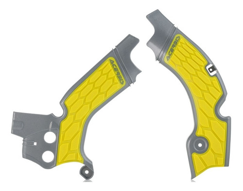 Protector De Chasis X-grip Suzuki Rmz450 08-17 Gris/amarillo