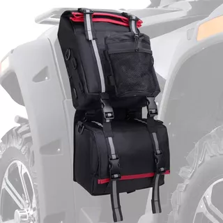 Atv Fender Bag Bolsas De Almacenamiento Traseras Soport...