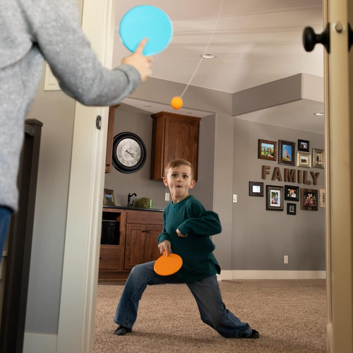 Fat Brain Toys Door Pong - ¡ping Pong Sin Mesa! Juego Activo