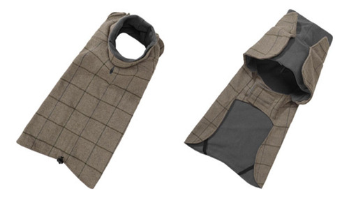 Traje De Abrigo Para Perros Con Orificio Para Arnés Para Xl
