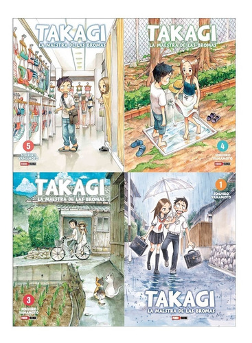 Takagi La Maestra De Las Bromas -todos L Tomos Acá - Manga Z