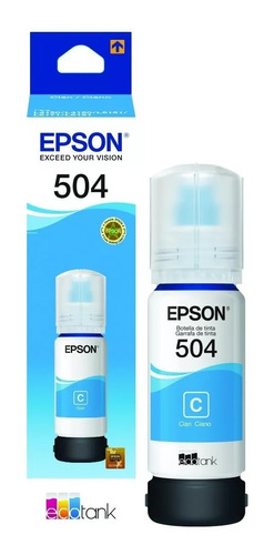 Tinta Epson T504220 L4150 L4160 L6161 L6171 L6191