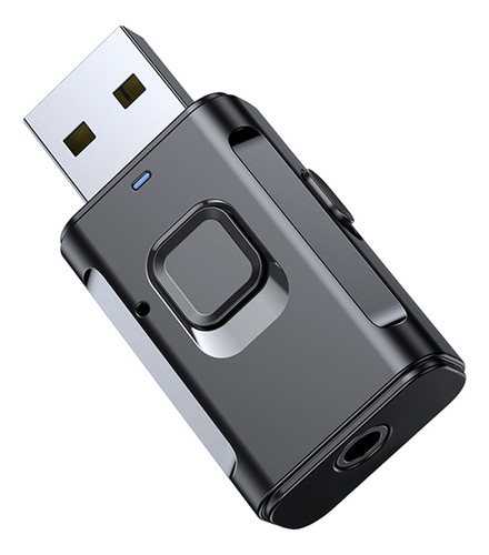 2 Usb Bluetooth 5.0 Transmisor Receptor 2 En 1 Para Pc Con