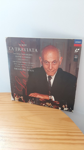 Laser Disc Verdi La Traviata London Edicion Usa