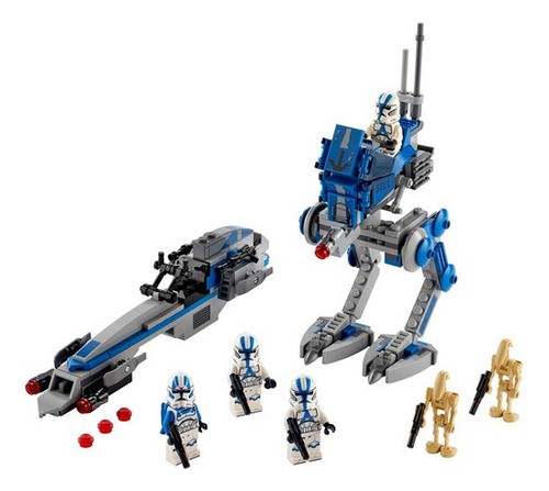 Set de construcción Lego Star Wars Soldados Clon de la Legión 501 285 piezas  en  caja