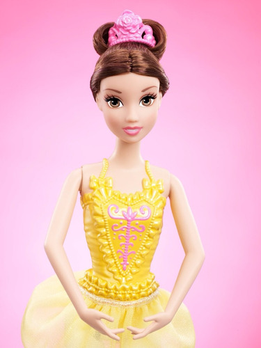 Muñeca Princesa Bella Modelo Bailarina Disney De Mattel