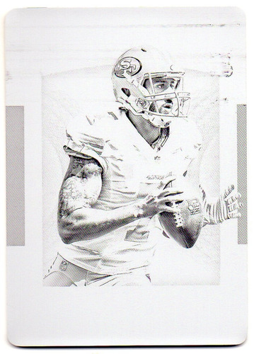 2015 National Treasures Printing Plate 1/1 Colin Kaepernick 