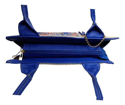 Bolso De Hombro Mujer Cassaba Elena-98 Yute Vegano
