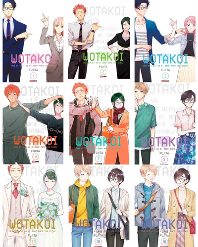 Wotakoi Serie Completa - Pack En Español Nuevo Panini Manga