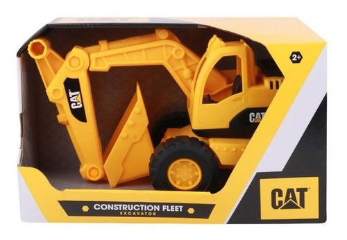 Cat Retro Excavadora Construcción Fleet 26cms Original