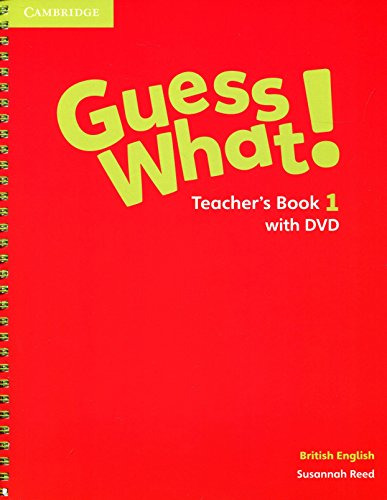 Libro Guess What! 1 Tb With Dvd - British - 1st Ed