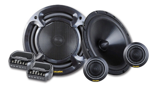 Set De Medios Pro-65.2c Coustic 6.5 Dos Vías By Mtx